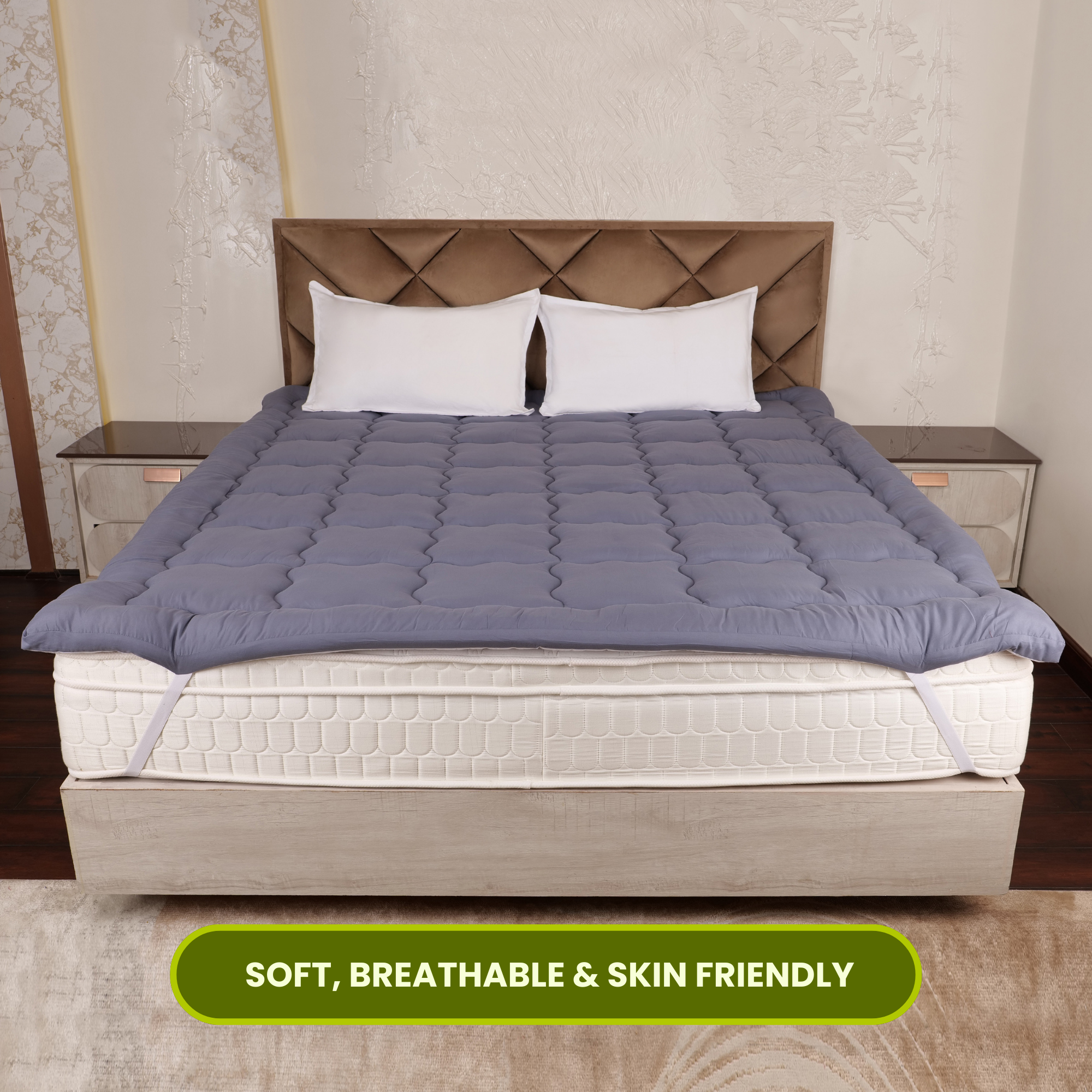 Grey Mattress Topper / Pads