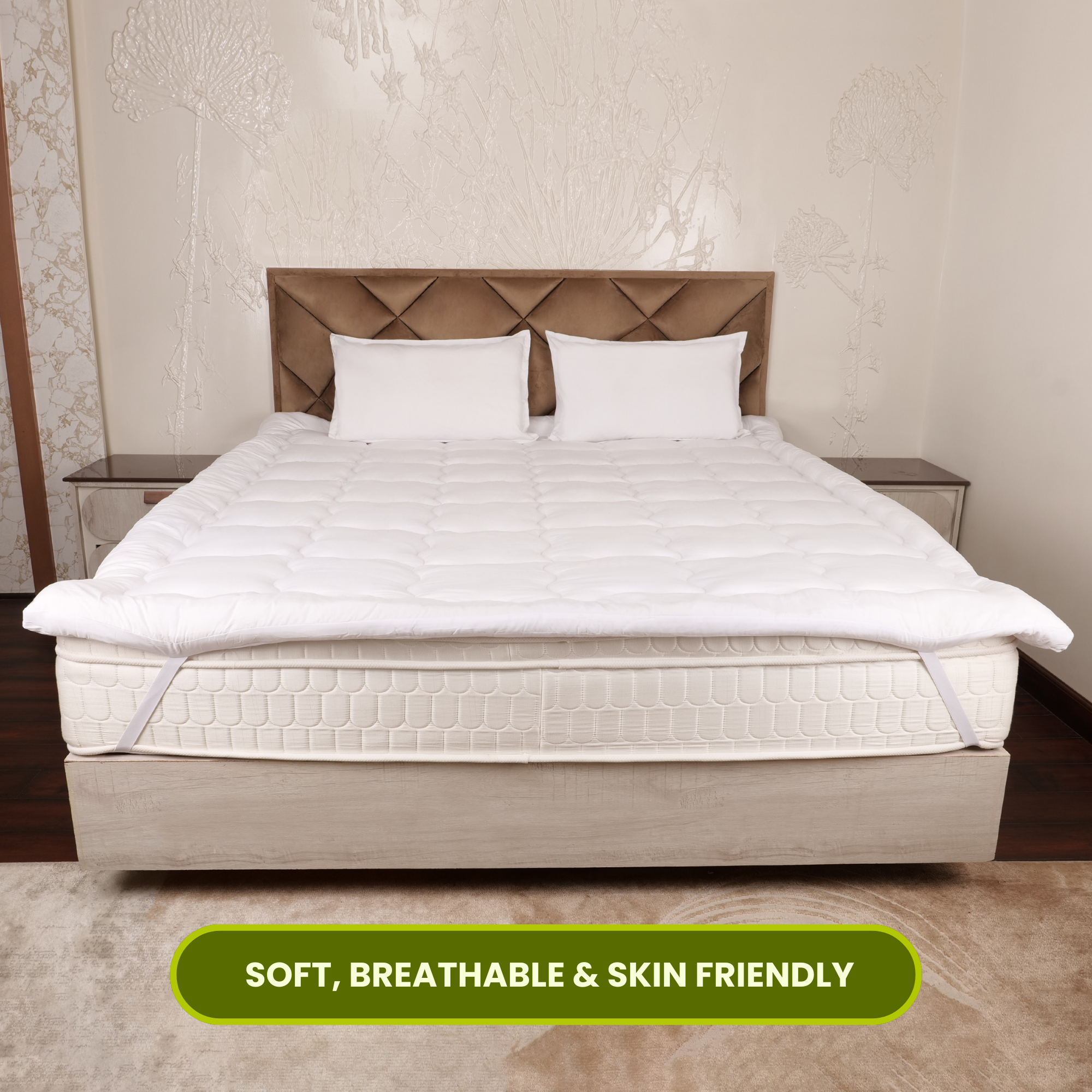 White Mattress Topper / Pads