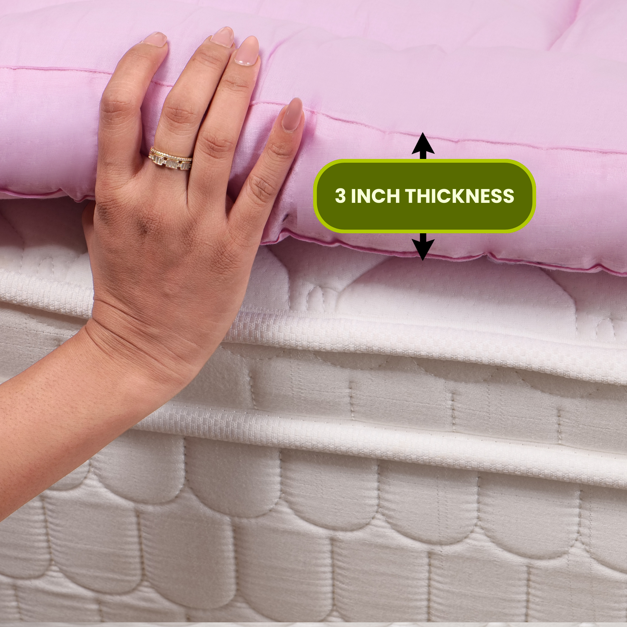 Pink Mattress Topper / Pads