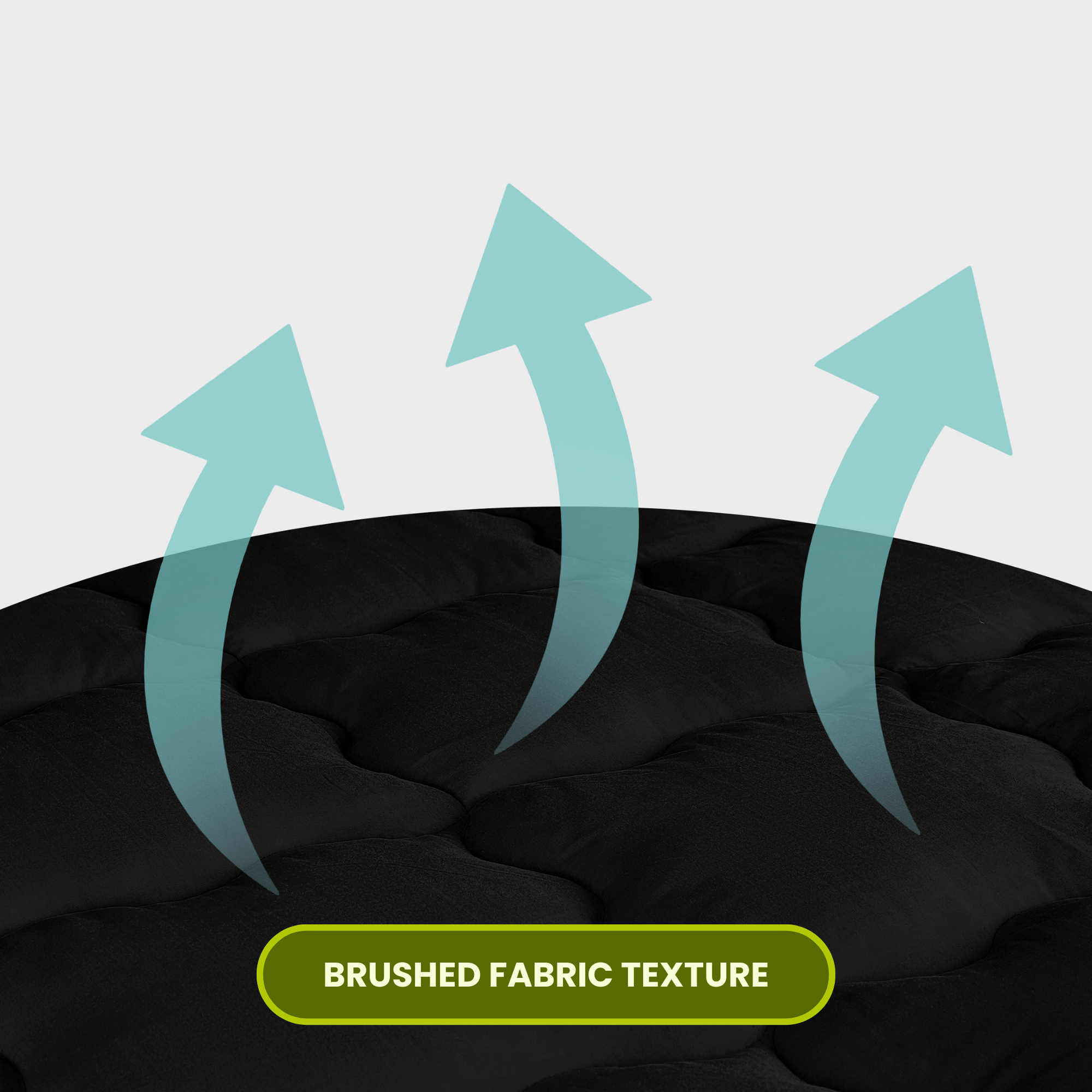 Black Mattress Topper / Pads