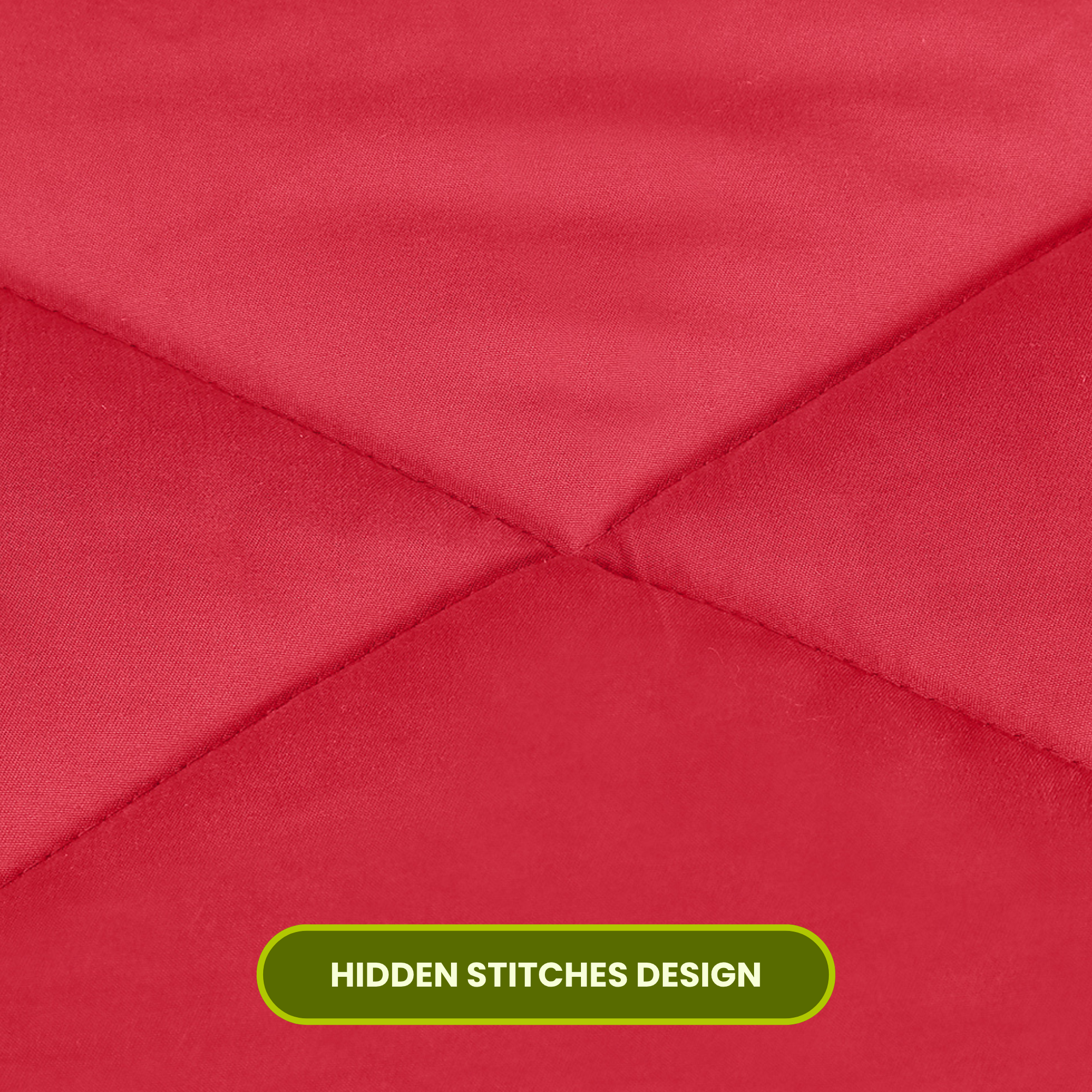 Red & Sky blue Reversable Comforter/Duvet