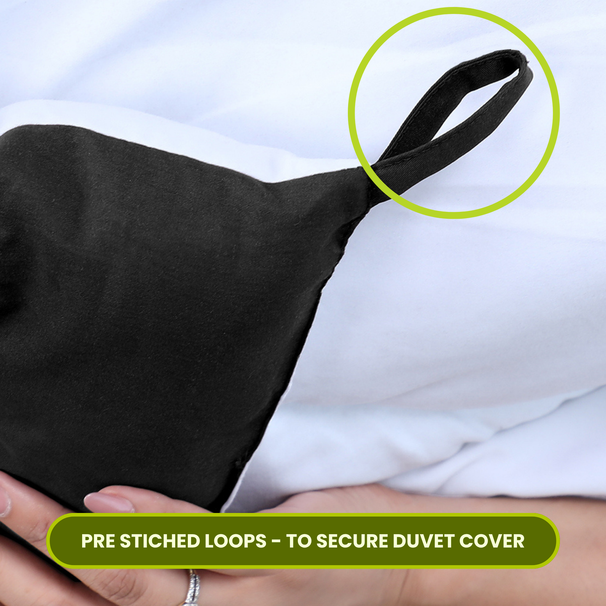 Black & White Reversable Comforter/Duvet