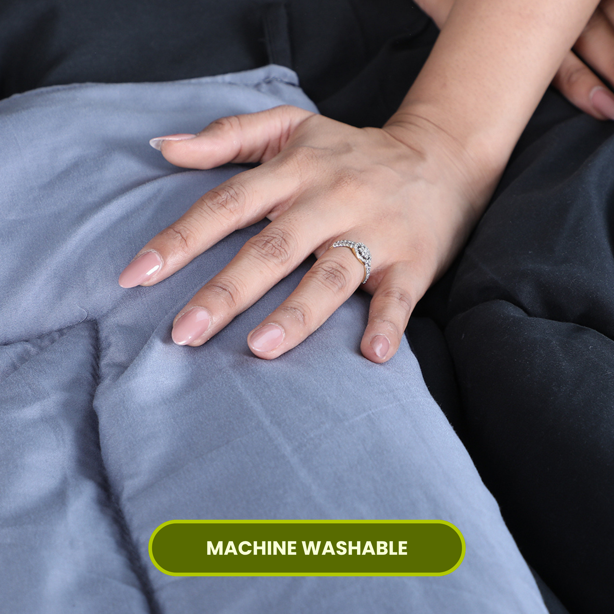 Black & Grey Reversable Comforter/Duvet