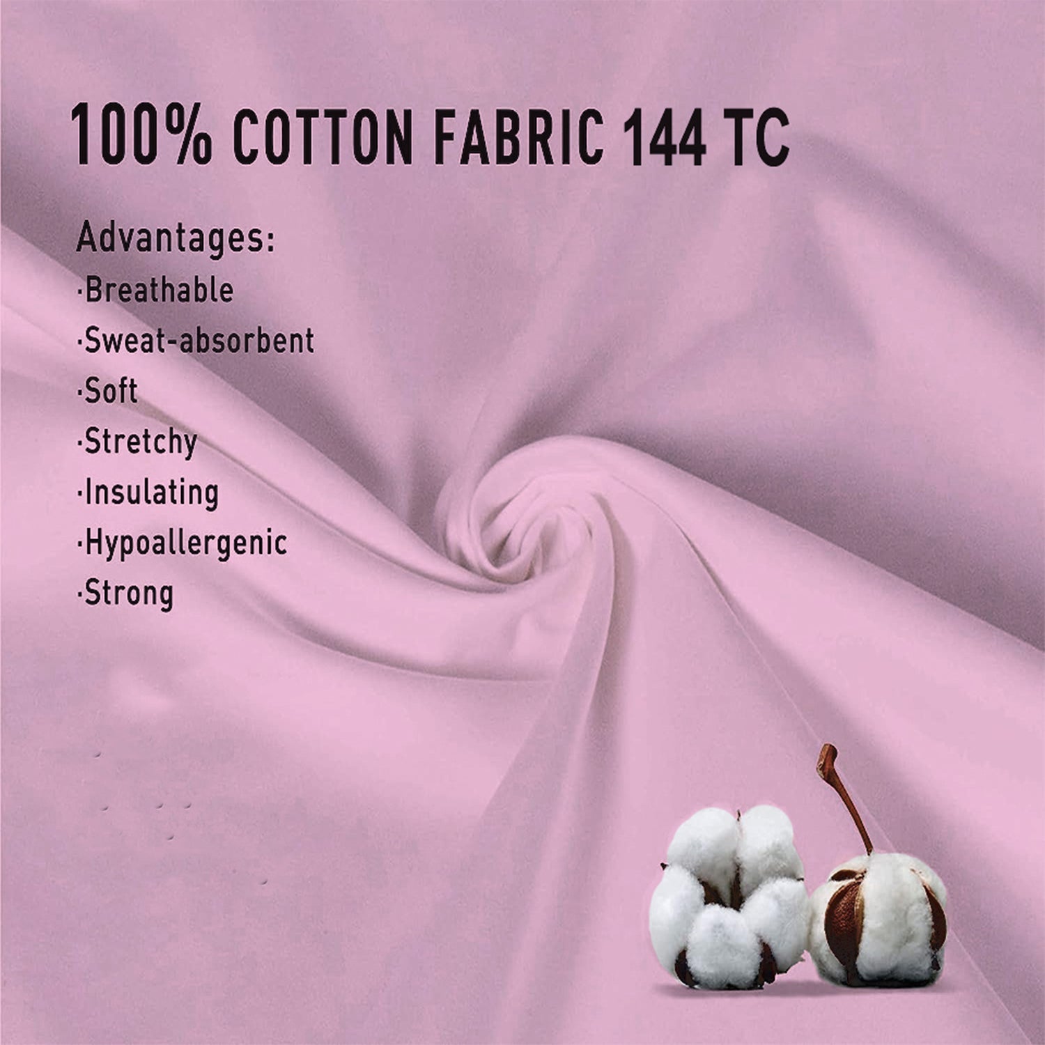 Baby Pink Plain Pillow Covers