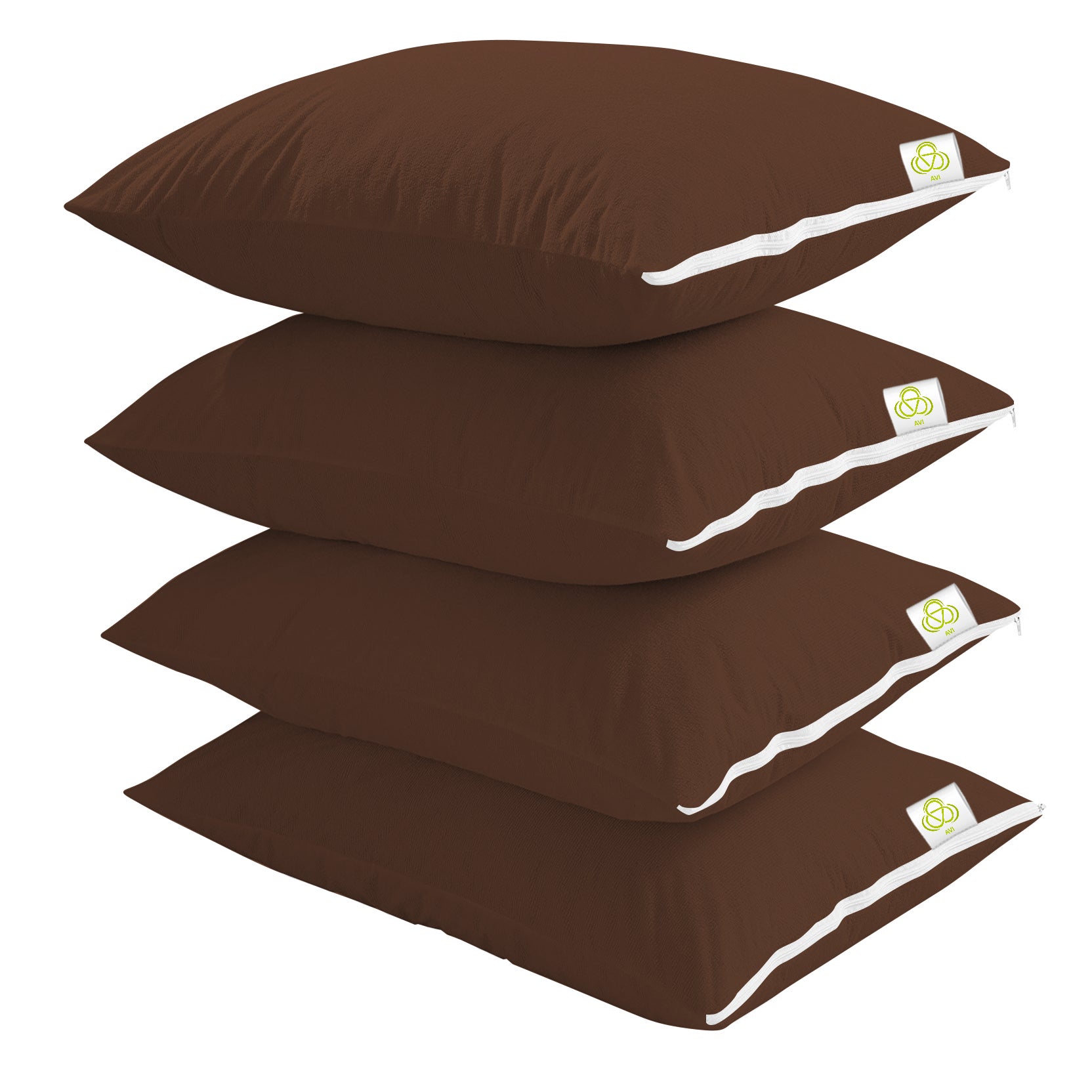 Brown Pillow Protector (Set of 2)