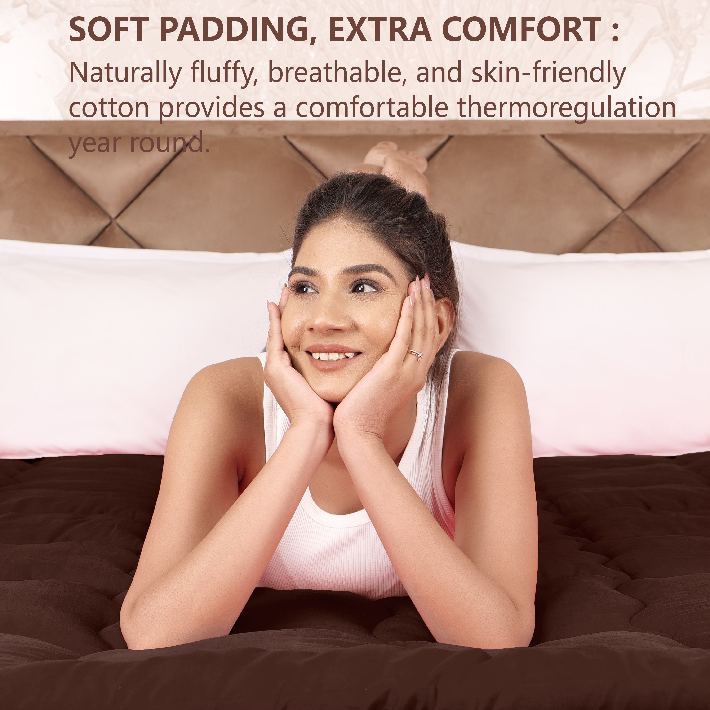 Brown Mattress Topper / Pads