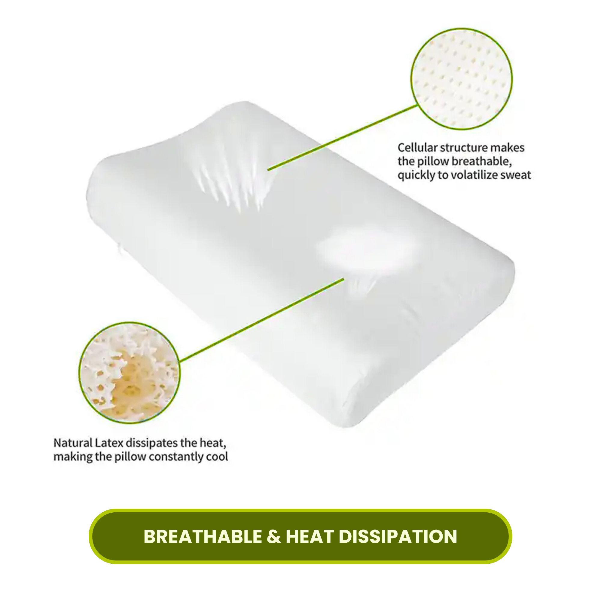 Contour Latex Pillow