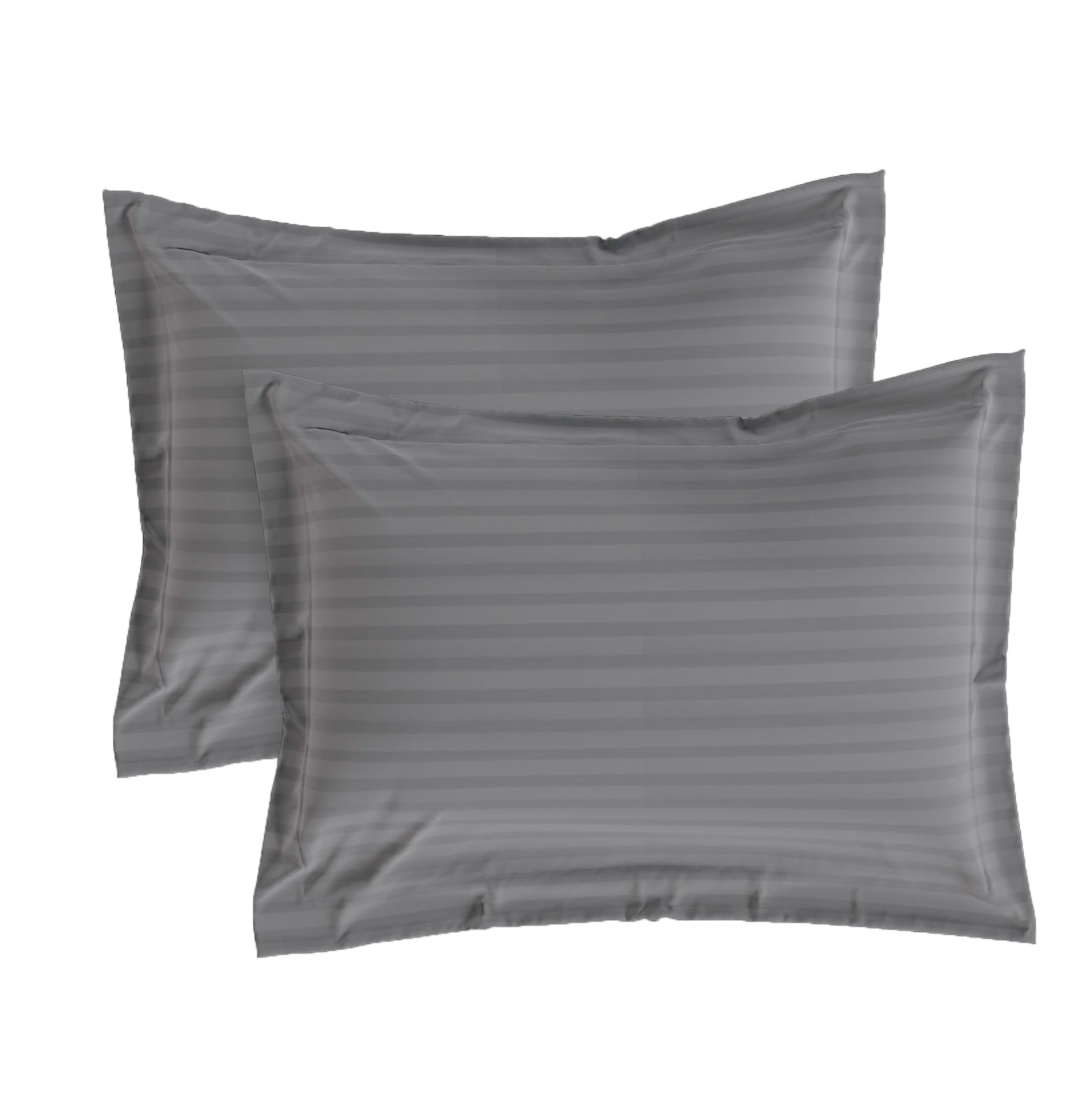 Grey Stripe Pillow Covers