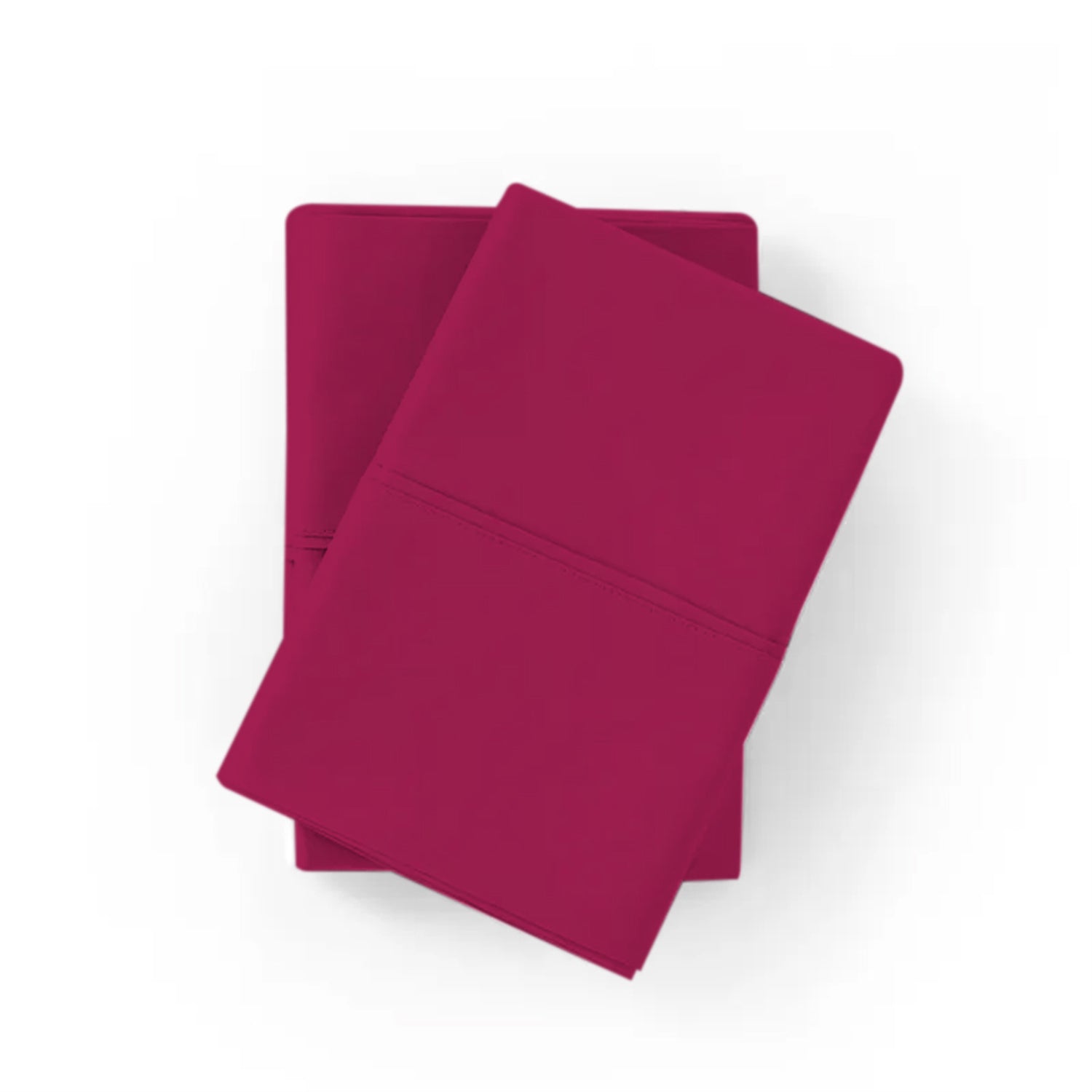 Maroon Plain Pillow Covers