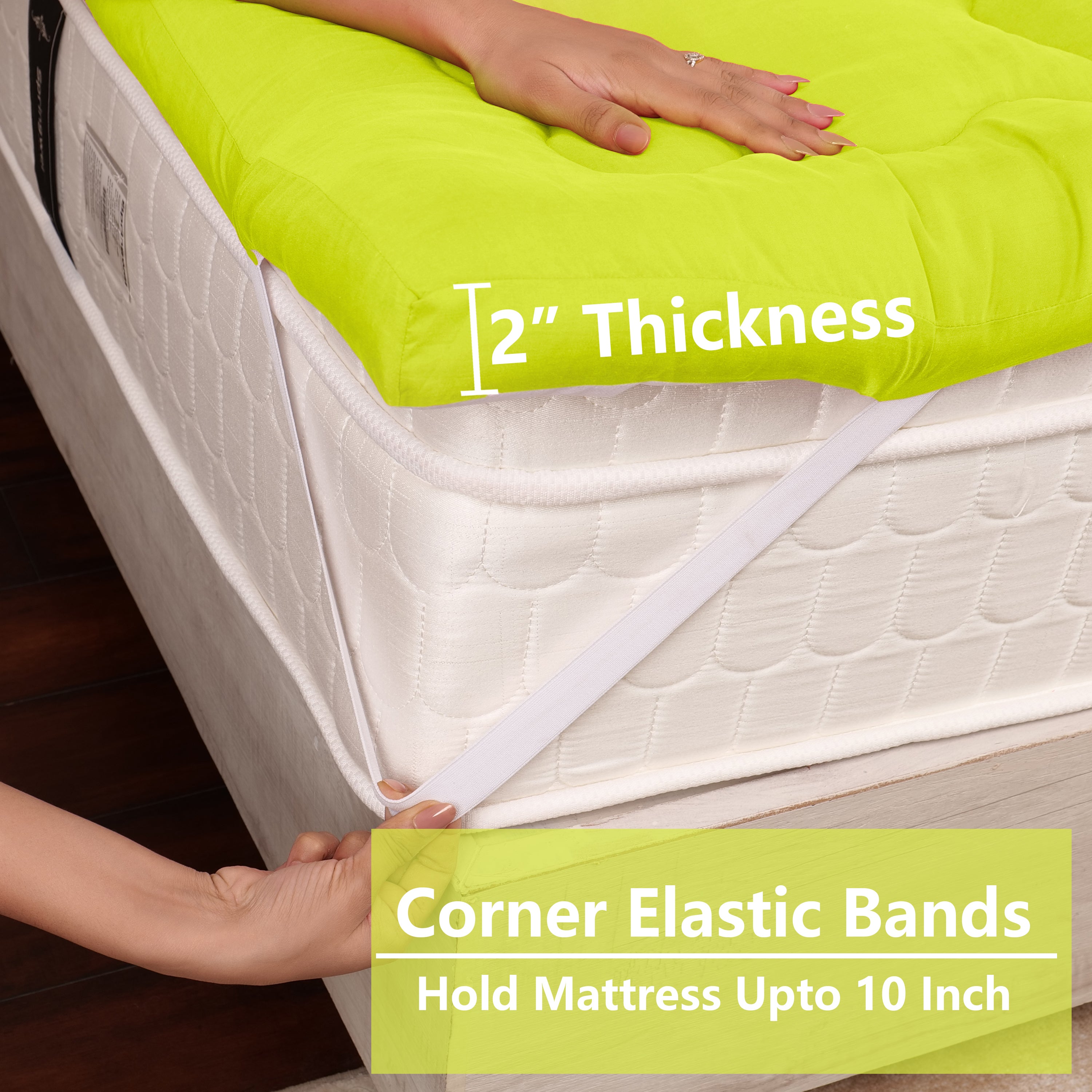 Mint Green Mattress Topper (500 GSM)