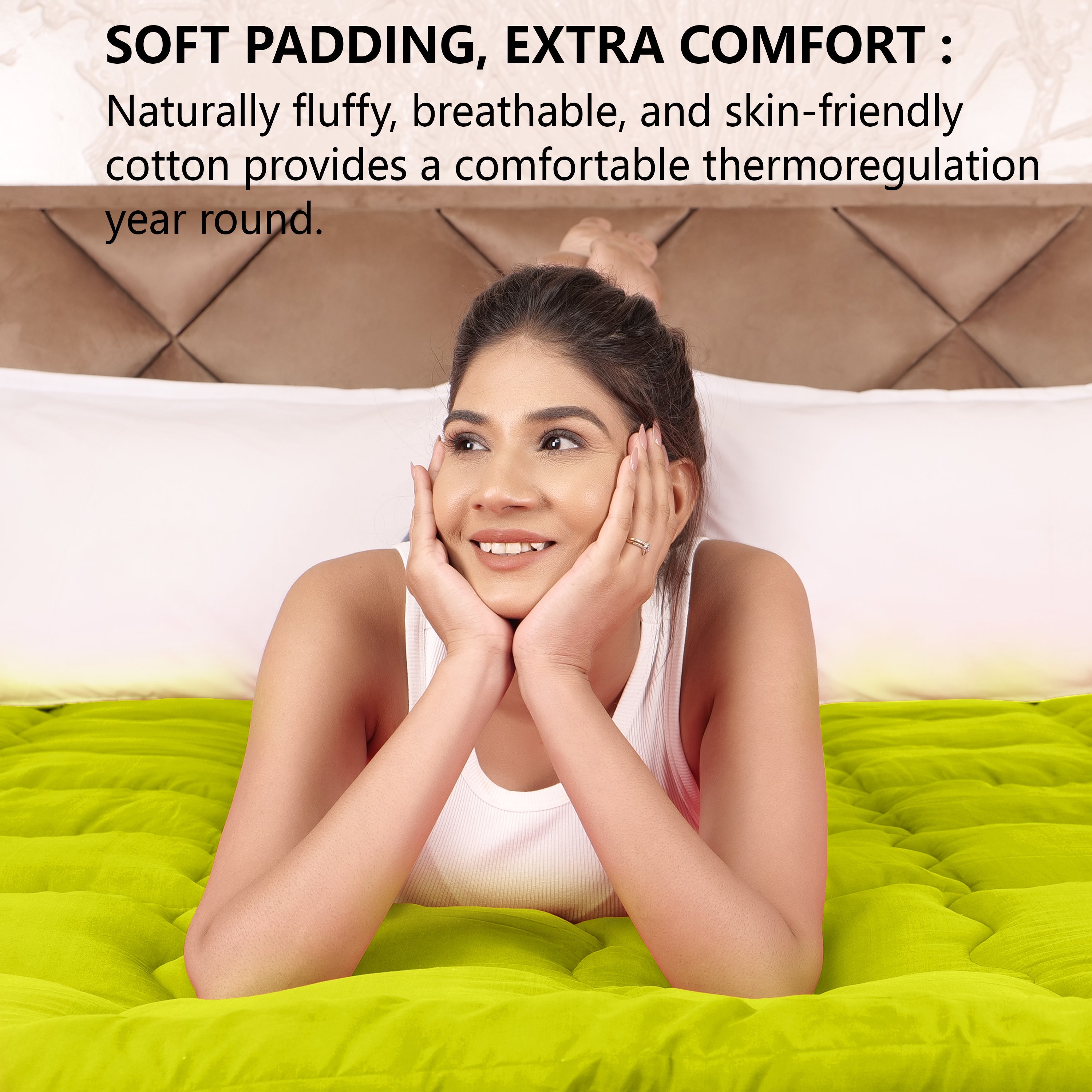 Mint Green Mattress Topper / Pads