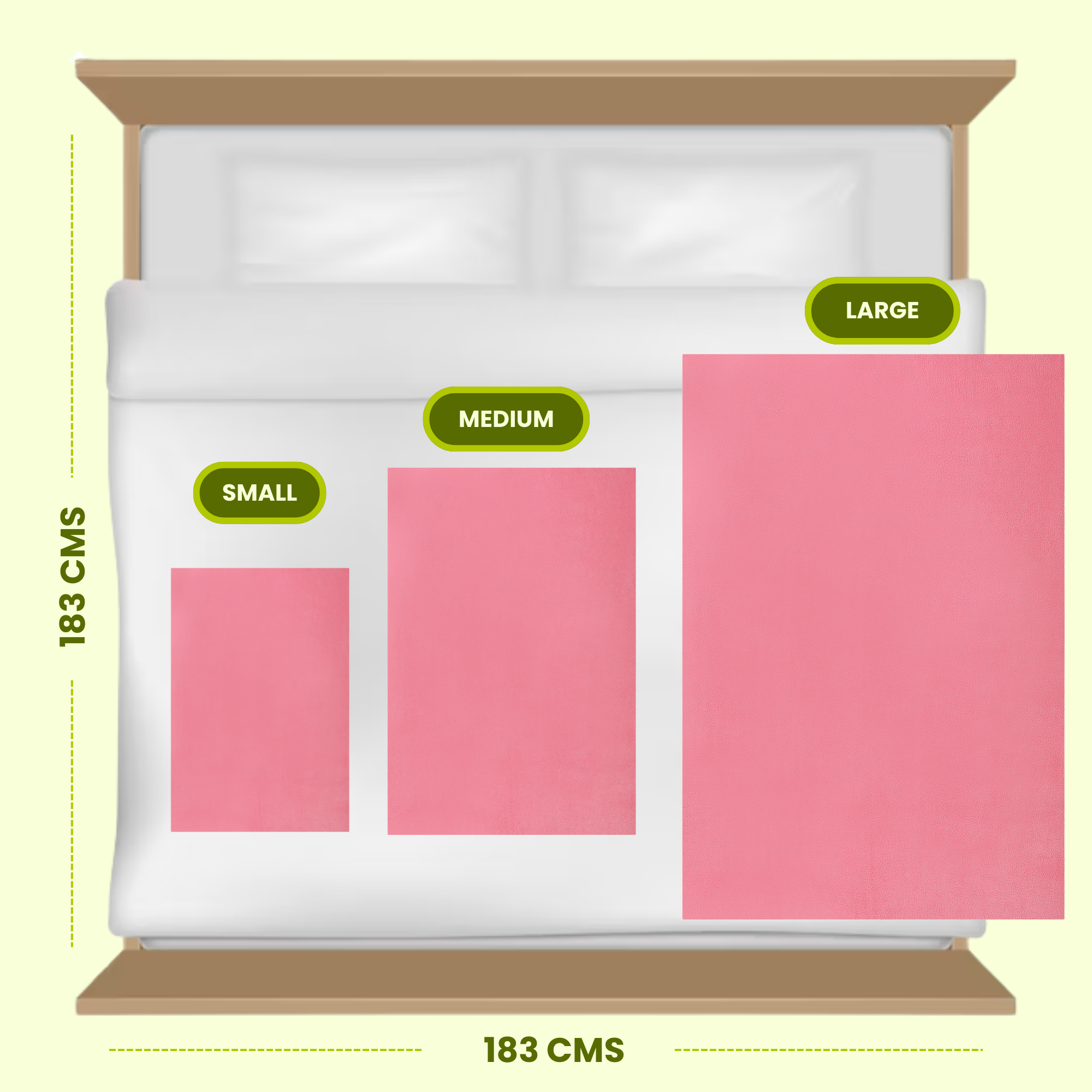 Baby Pink Dry Sheet