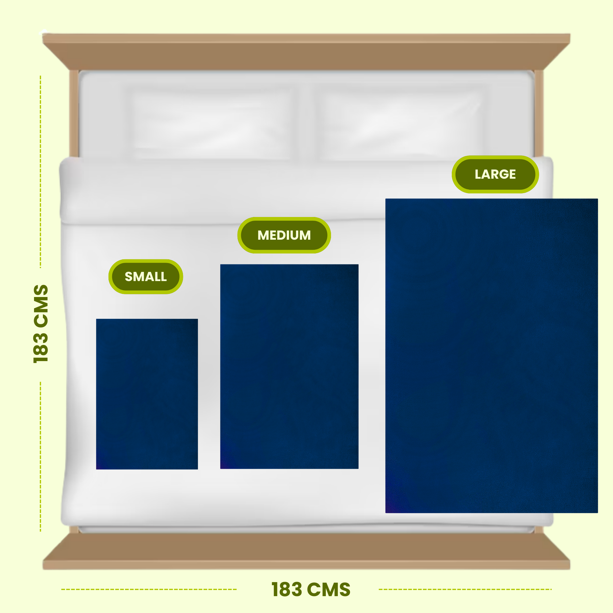 Dark Blue Dry Sheet
