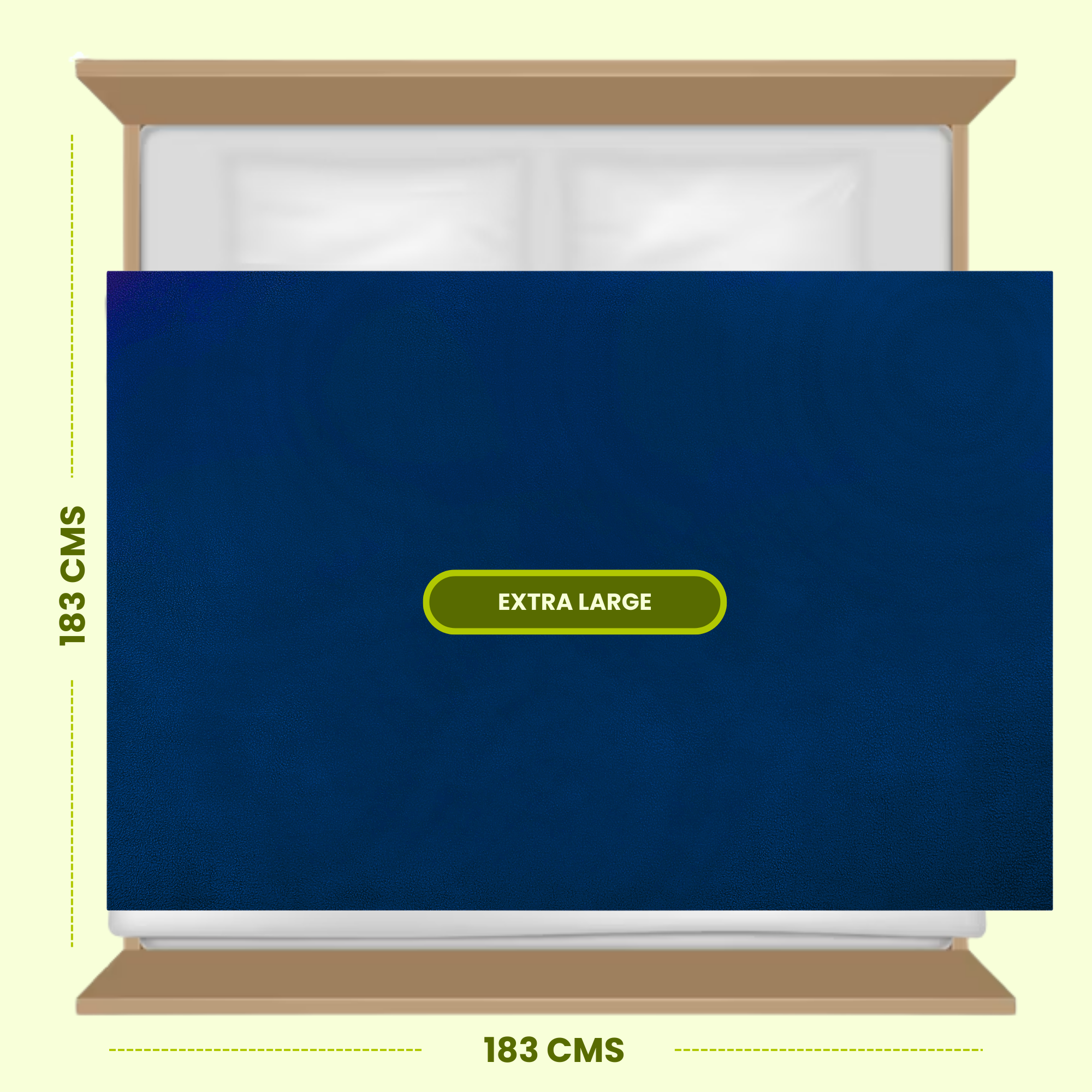 Dark Blue Dry Sheet