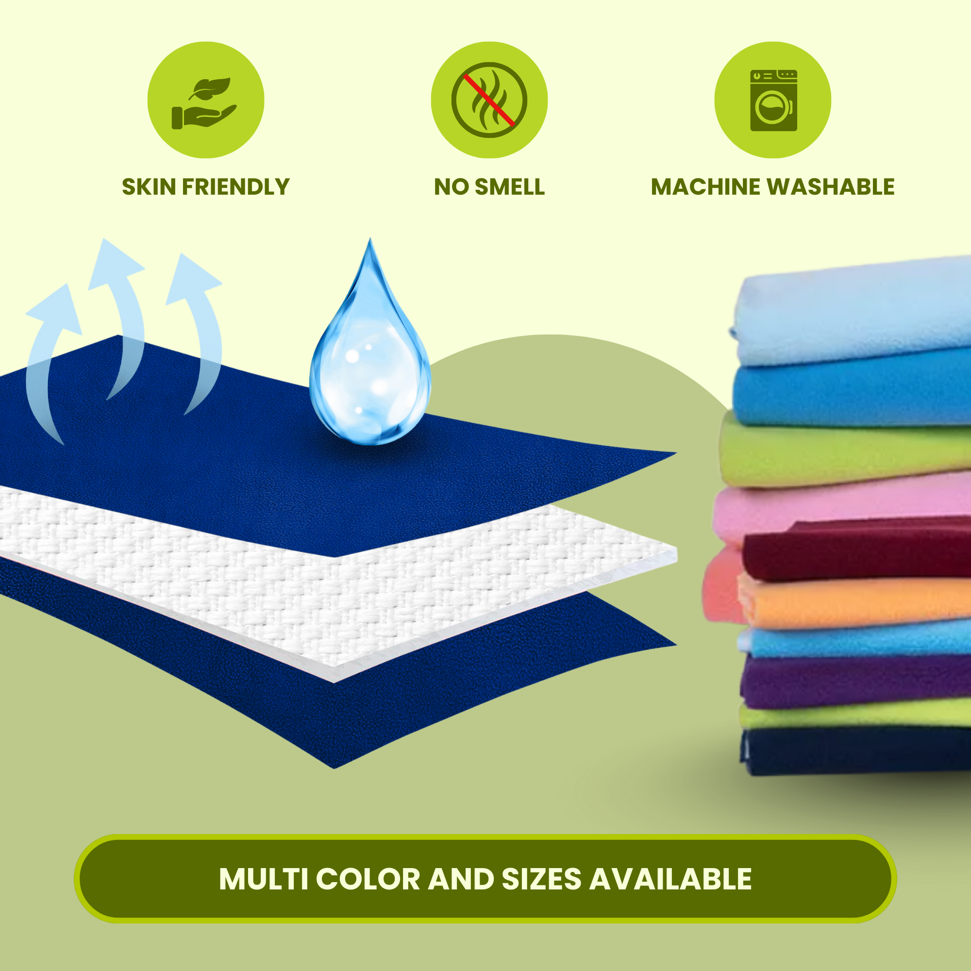 Dark Blue Dry Sheet