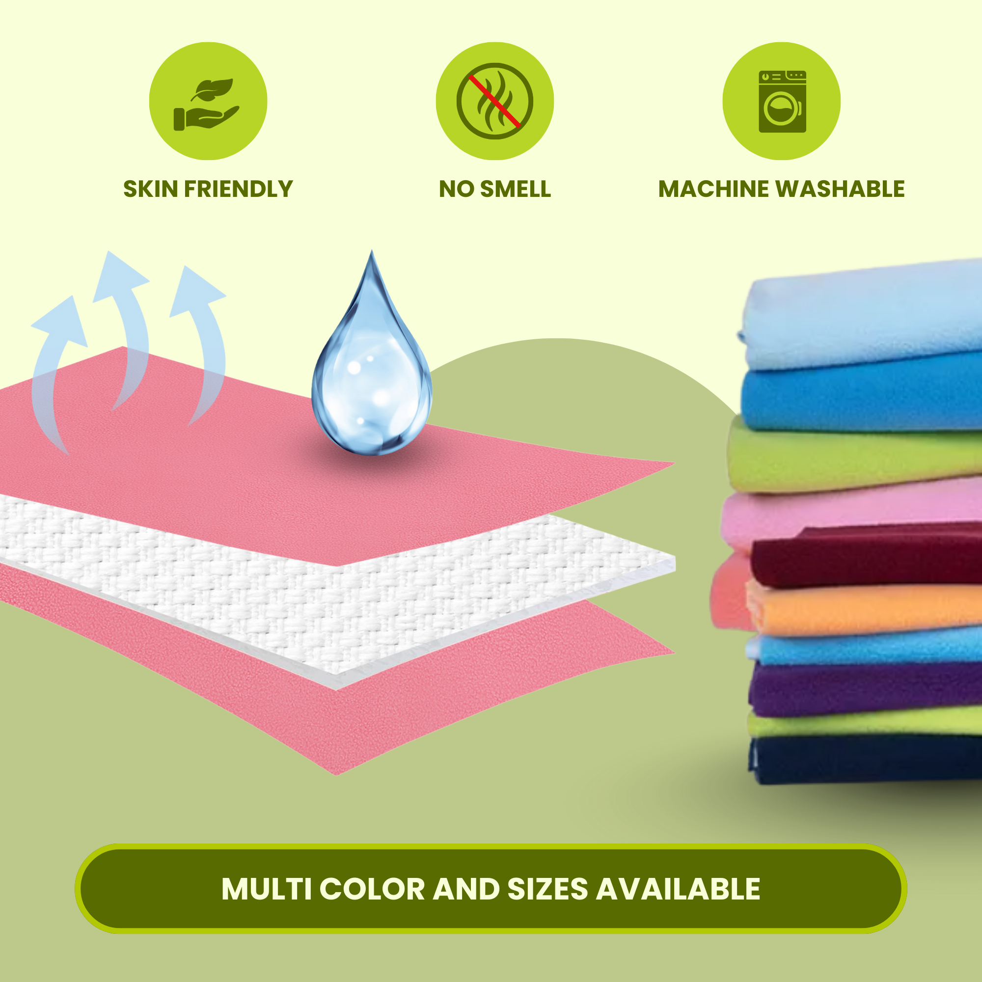 Baby Pink Dry Sheet