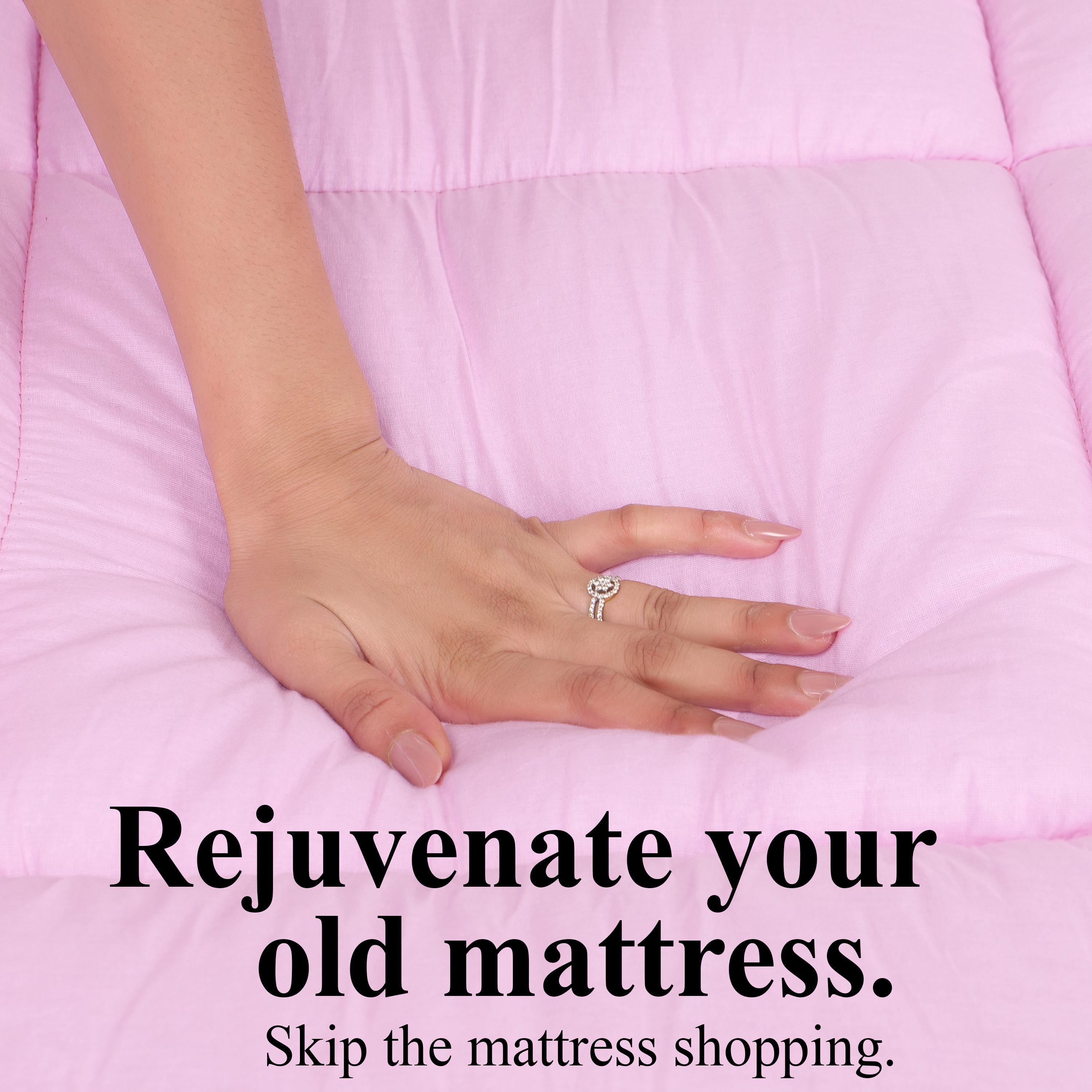 Pink Mattress Topper / Pads