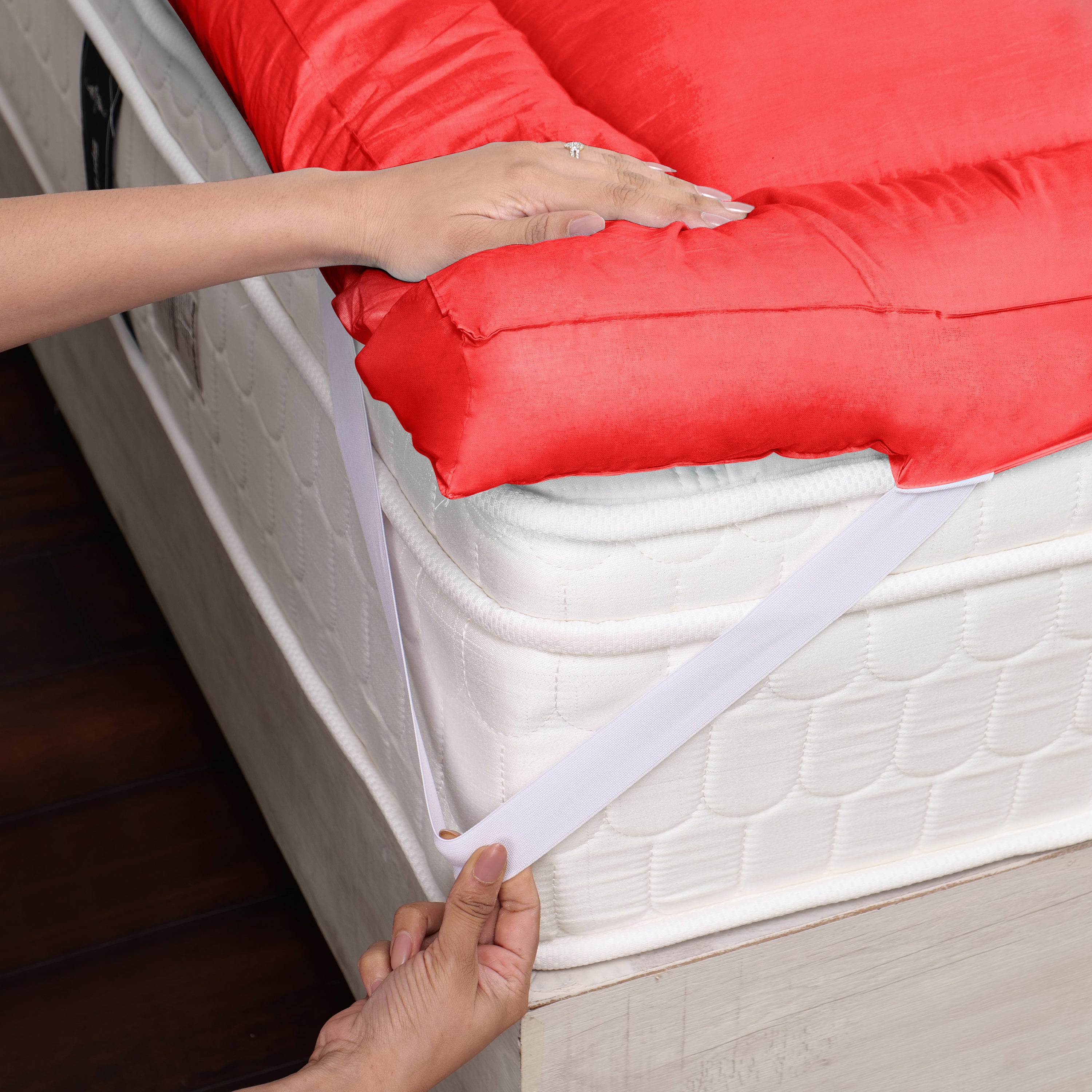 Red Mattress Topper / Pads #thickness_3-inch-1200-gsm
