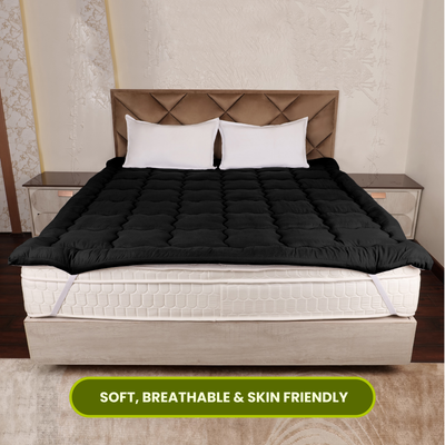 Black Mattress Topper / Pads