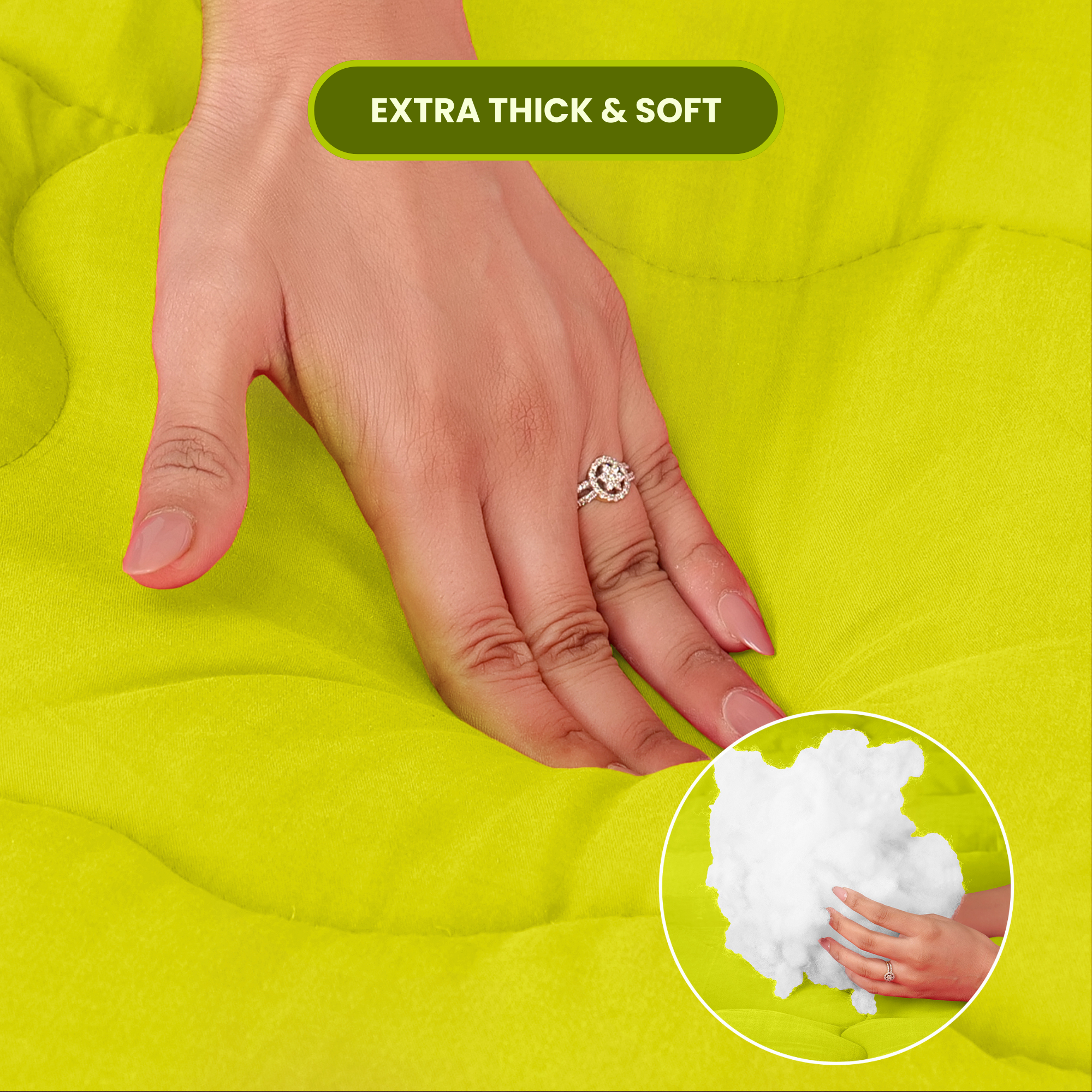Mint Green Mattress Topper / Pads