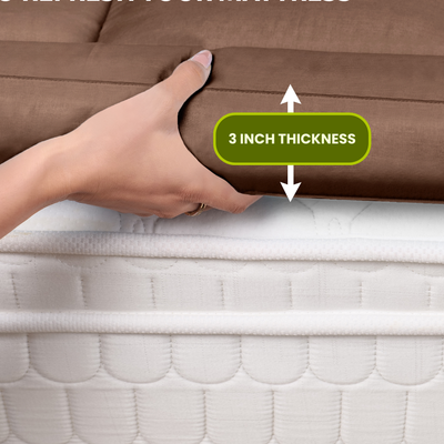 Brown Mattress Topper / Pads 