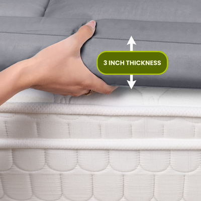 Grey Mattress Topper / Pads 