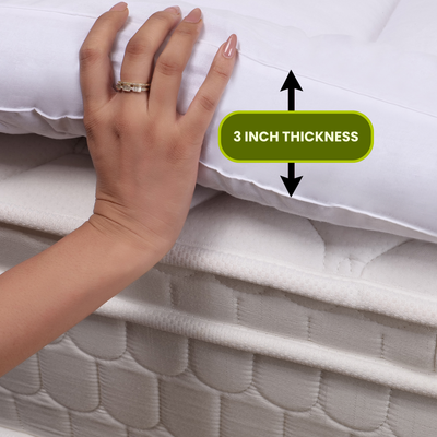 White Mattress Topper / Pads 