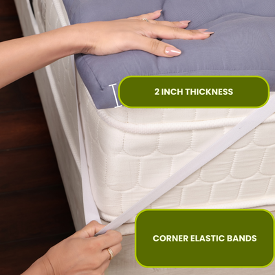 Grey Mattress Topper / Pads 
