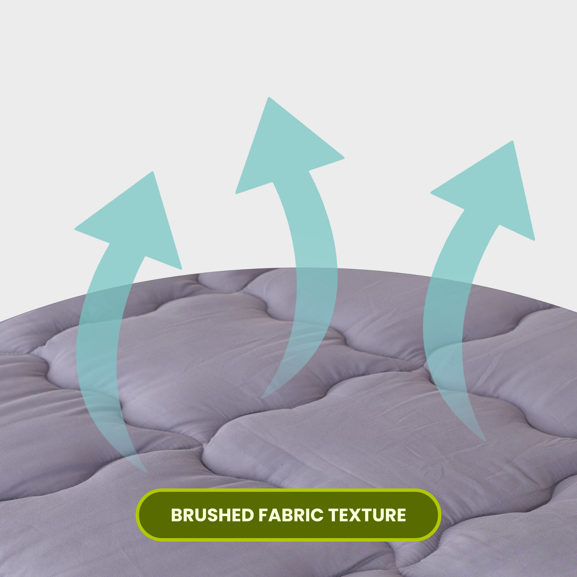 Grey Mattress Topper / Pads 