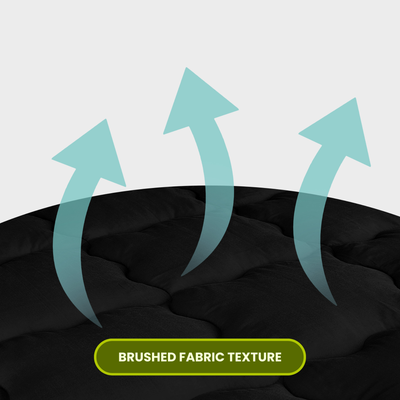 Black Mattress Topper / Pads
