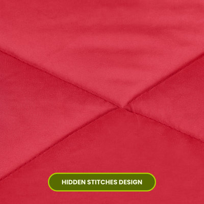 Black & Red Reversable Comforter/Duvet