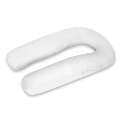 White Pregnancy Pillow (U Shaped)