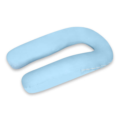 Sky Blue Pregnancy Pillow (U Shaped)