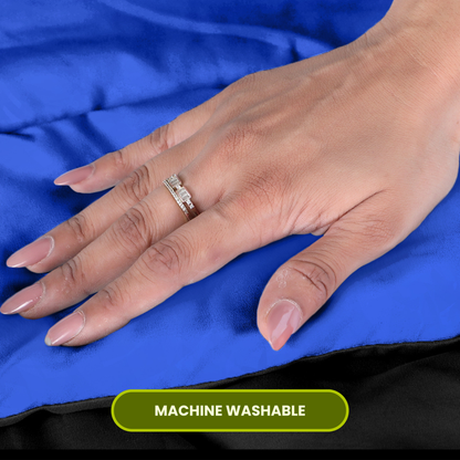 Black & Blue Reversable Comforter/Duvet