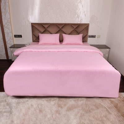 Pink Duvet Cover Stripe AVI Lifestyles I01
