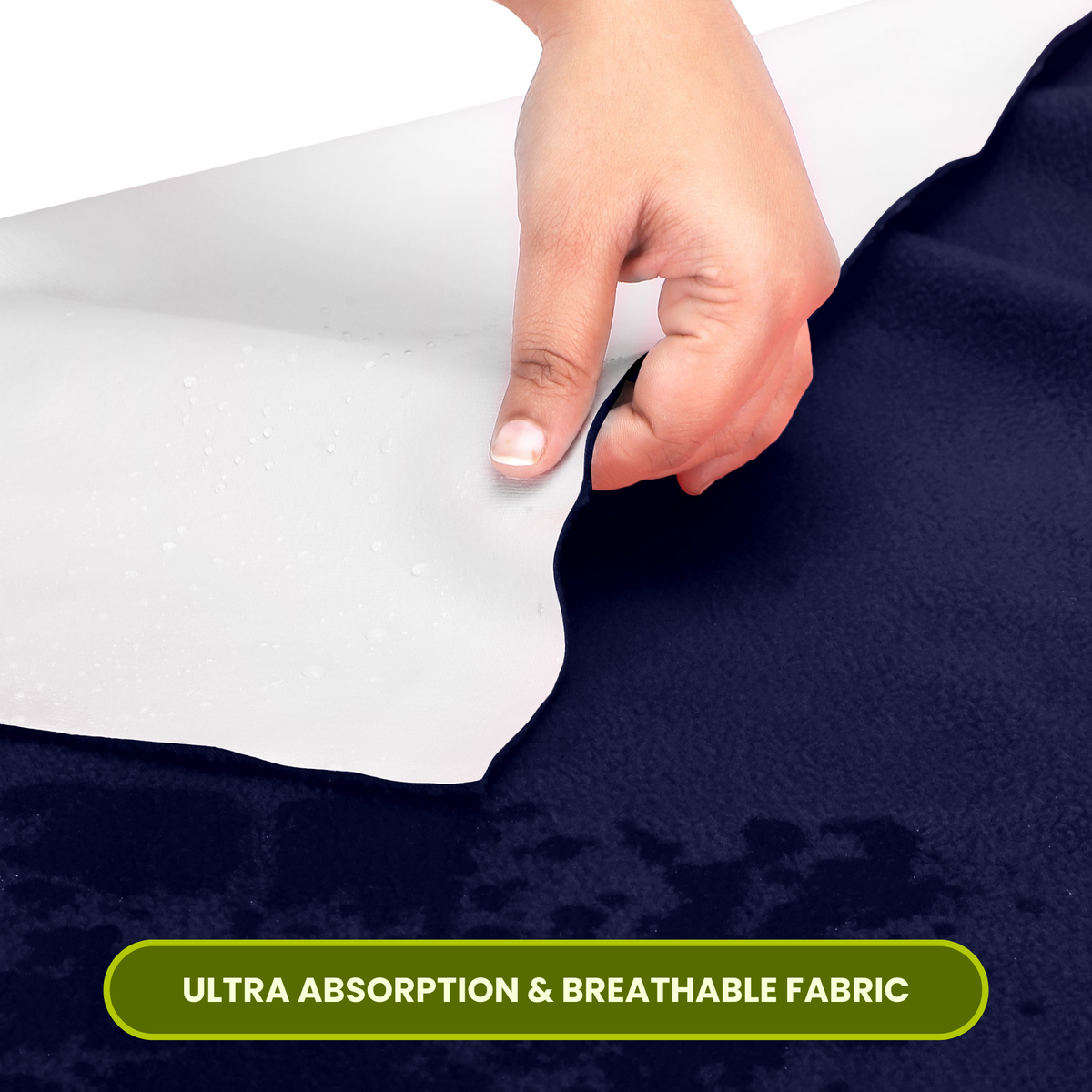 Navy-Blue Dry Sheet  AVI Lifestyles I03
