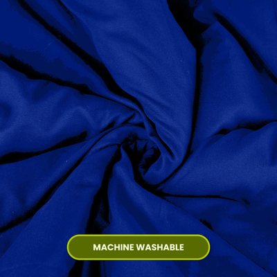 Navy- Blue Duvet Plain AVI Lifestyles I08