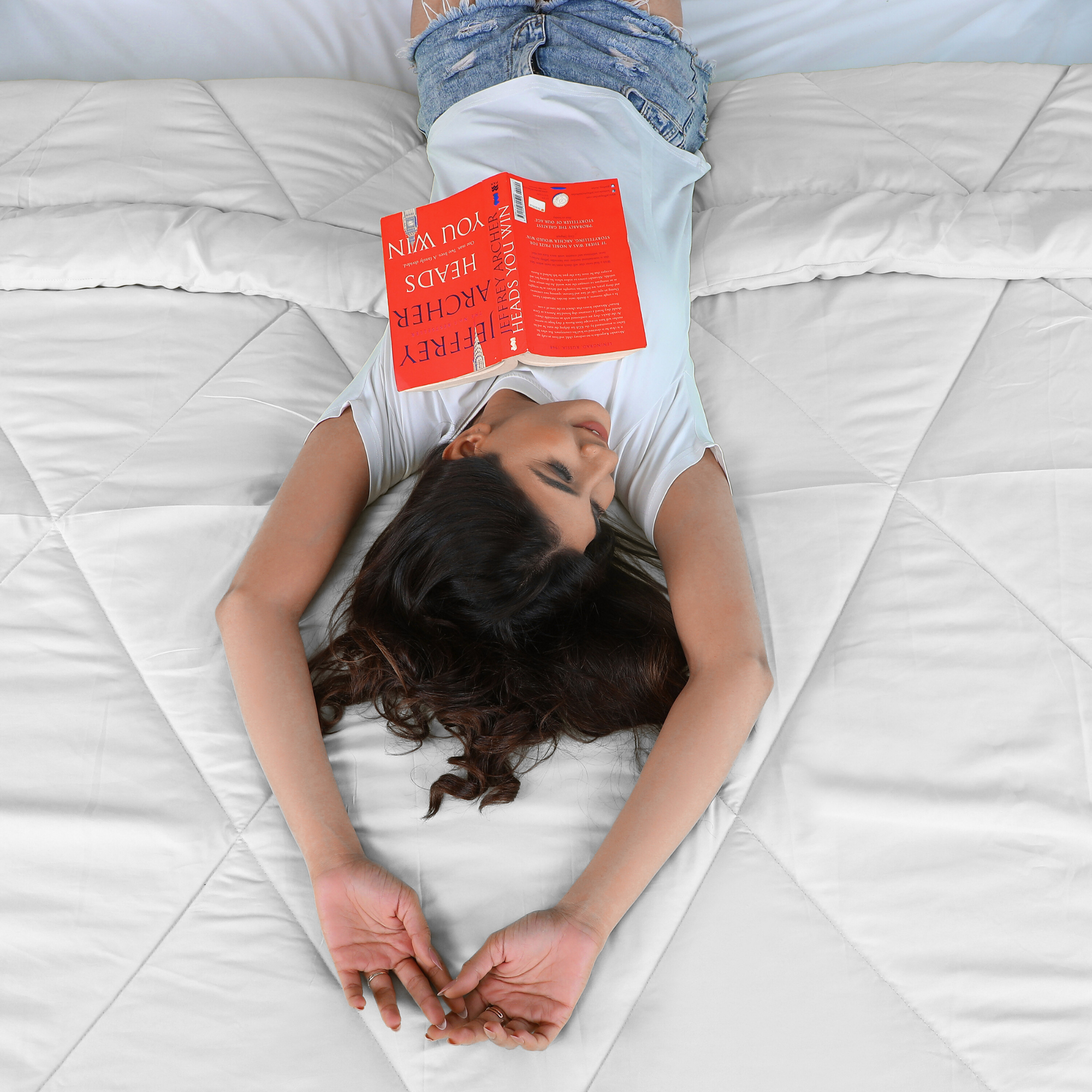 White Duvet Plain AVI Lifestyles I01