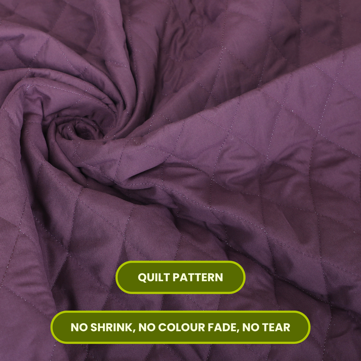 Quilted Wine Mattress Protector 