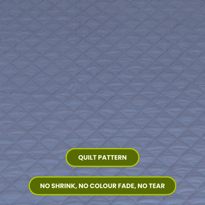 Quilted Grey Mattress Protector 