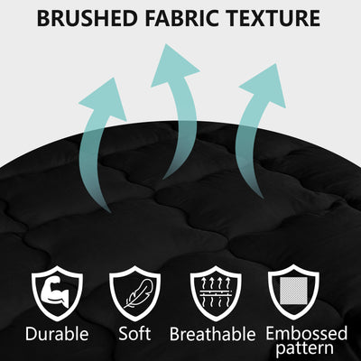 Black Mattress Topper (500 GSM)