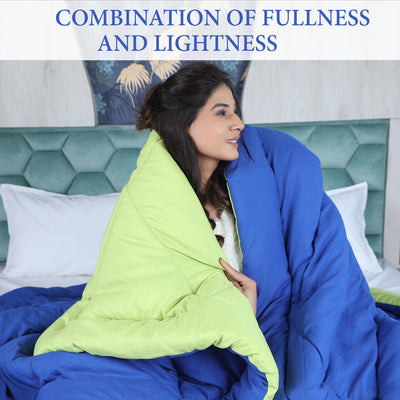 Blue & Green Reversable Comforter/Duvet
