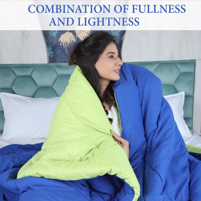 Blue & Green Reversable Comforter