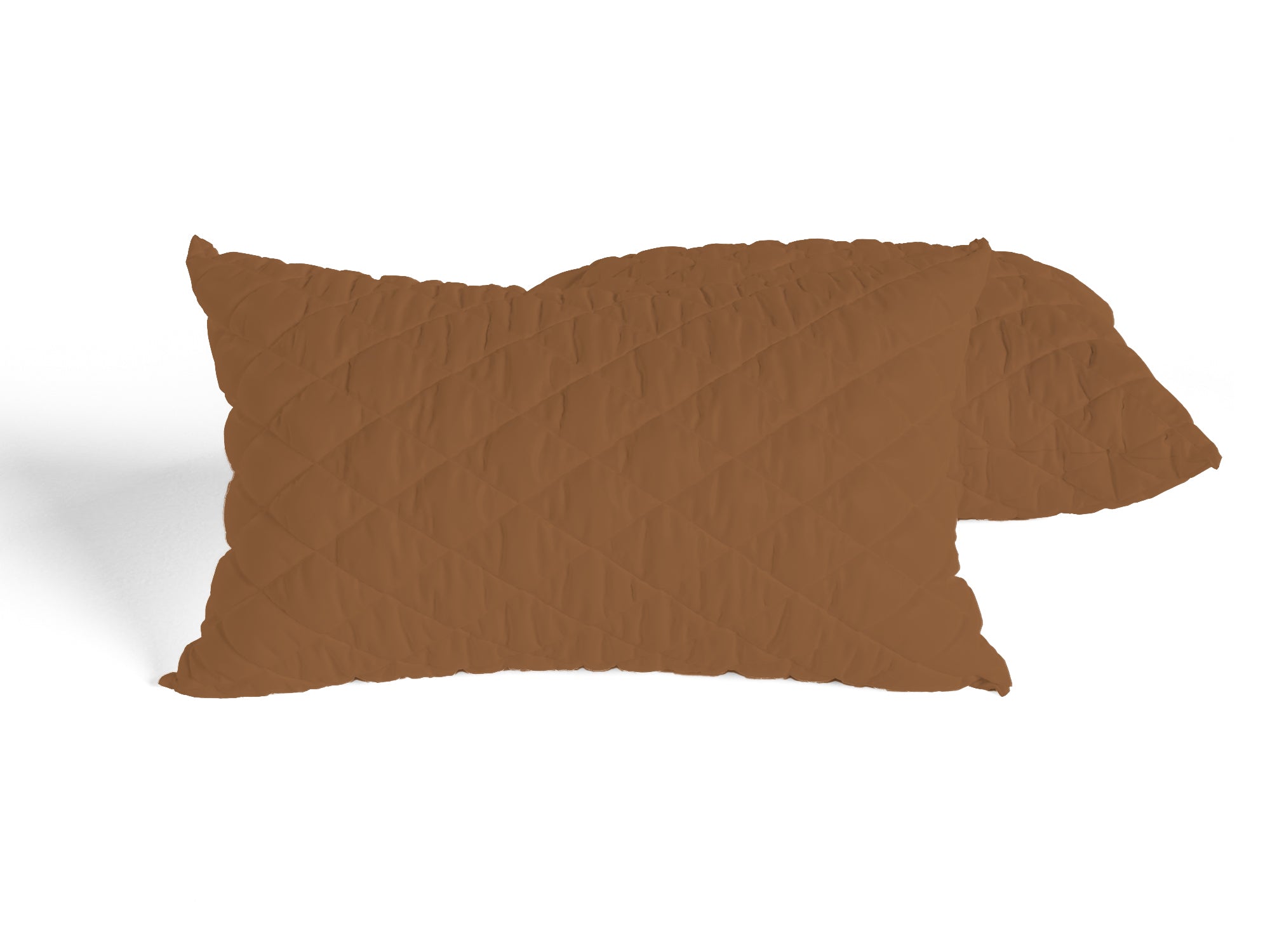 Brown Quilted Pillows