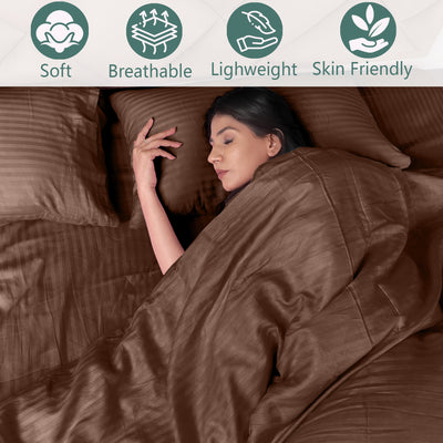 Brown Stripe Duvet Covers