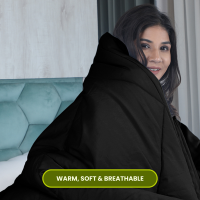 Black Comforter/Duvet