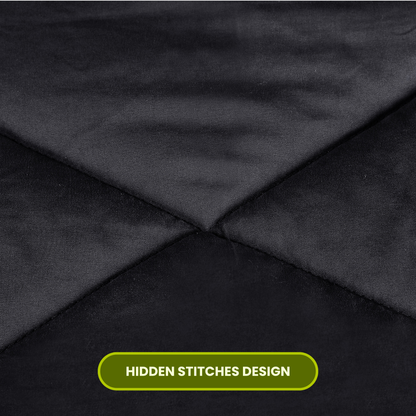 Black & Grey Reversable Comforter/Duvet