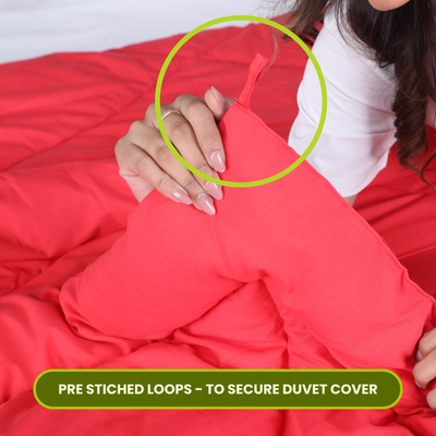 Red Comforter/Duvet