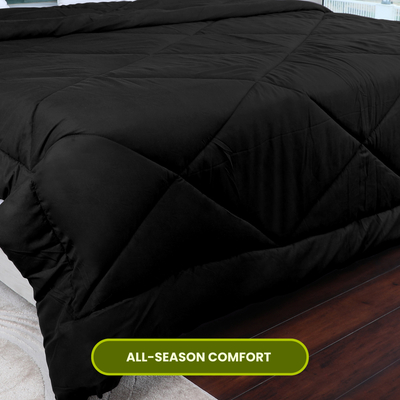 Black Comforter/Duvet