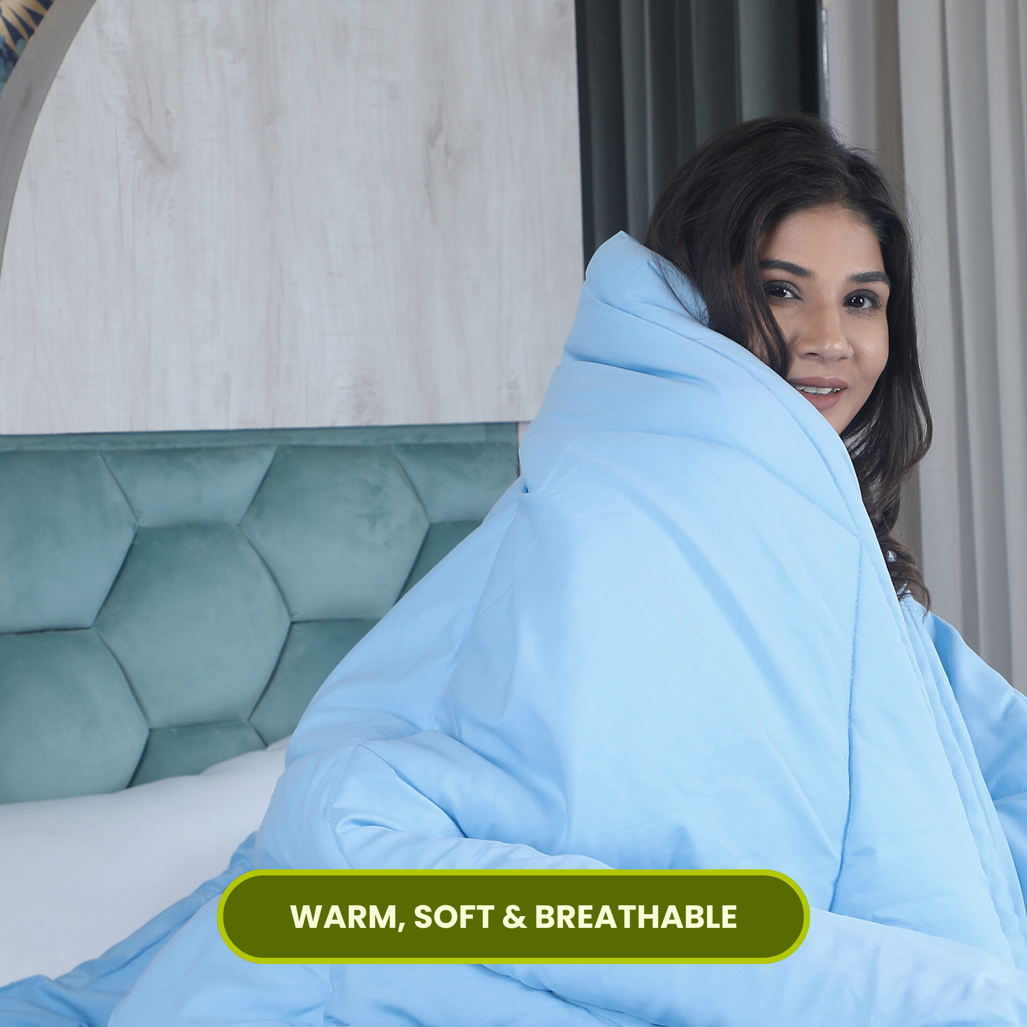 Sky Blue Comforter/Duvet